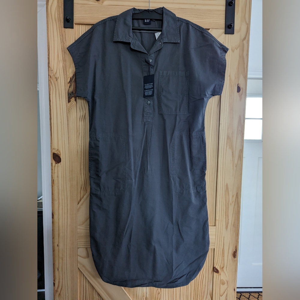 Gap Utility Pop Over Dress